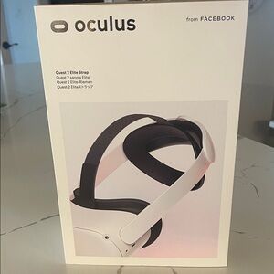 Oculus Quest 2 Elite Strap with Black and White Design